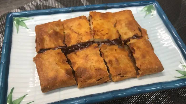 489. Red Bean Paste Pancake 豆沙鍋餅